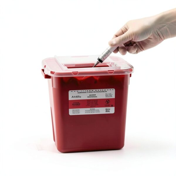 Nature Major Sharps Container Durable Puncture Resistant-6