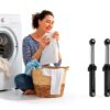 Caqeaus Washer Shock Absorber Kit Durable Metal ABS Rubber-2