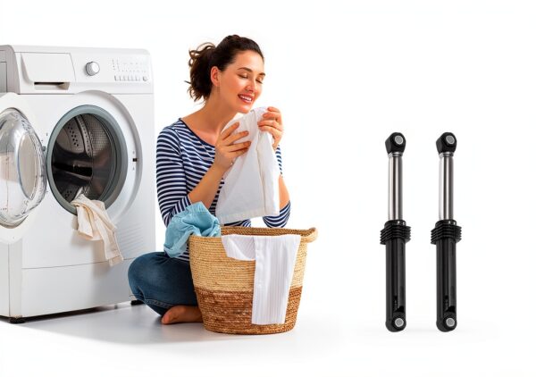 Caqeaus Washer Shock Absorber Kit Durable Metal ABS Rubber-2
