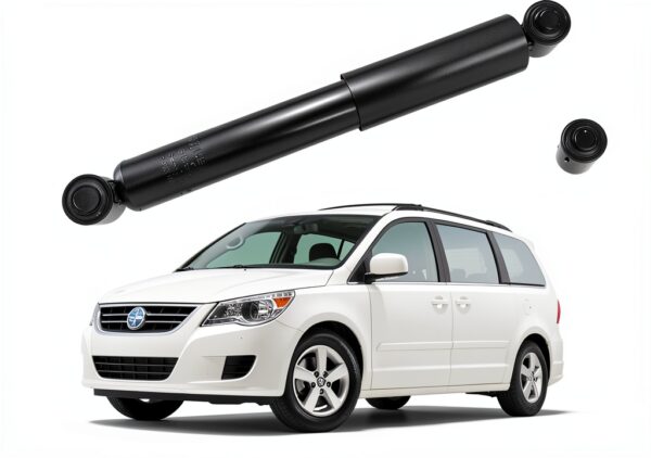 JAVOUKA Rear Shock Absorbers Struts Metal Black 37290-0