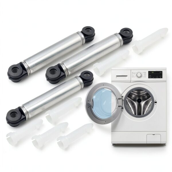 GLOXTED Washer Shock Absorber Durable Metal ABS Vibration-3