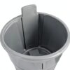 Rubbermaid Commercial Biohazard Waste Container FG265500GRAY-2