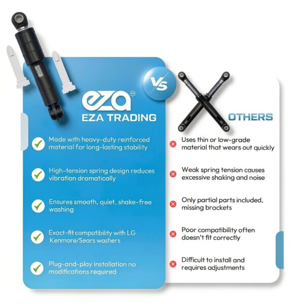 LG Washer Shock Absorber EZA Trading Plastic Front Rear-6