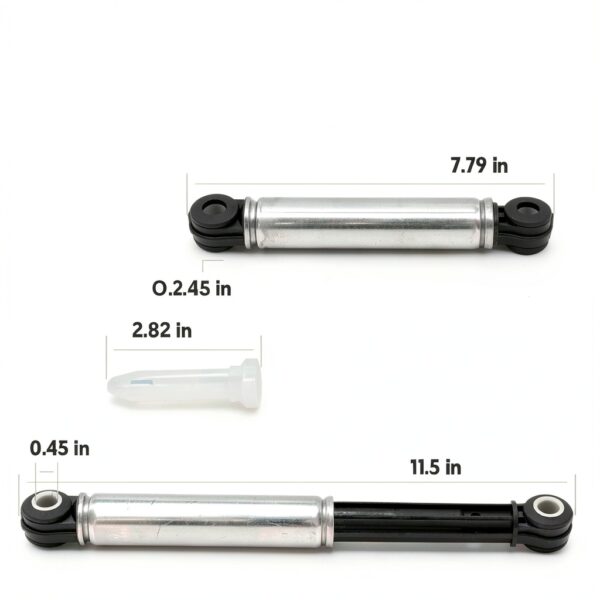 GLOXTED Washer Shock Absorber Durable Metal ABS Vibration-6