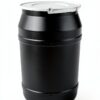 Eagle 55 Gallon Drum Hazardous Material Storage Black-1