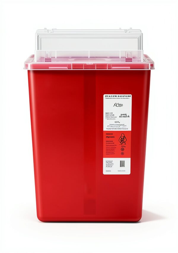 Alcedo Sharps Container Durable Puncture Resistant Medical-8