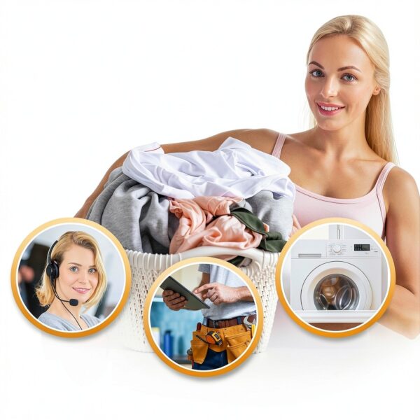 GREALTH Washer Shock Absorber Kit Vibration Dampening LG-6