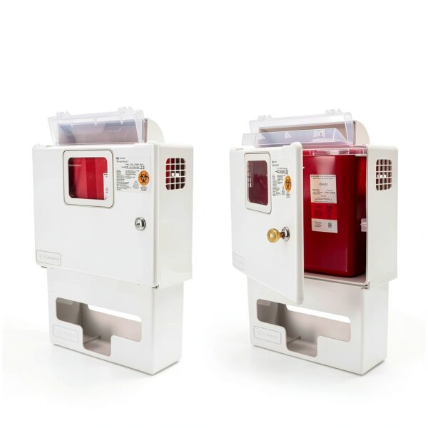 Alcedo Sharps Container Durable Puncture Resistant Medical-4