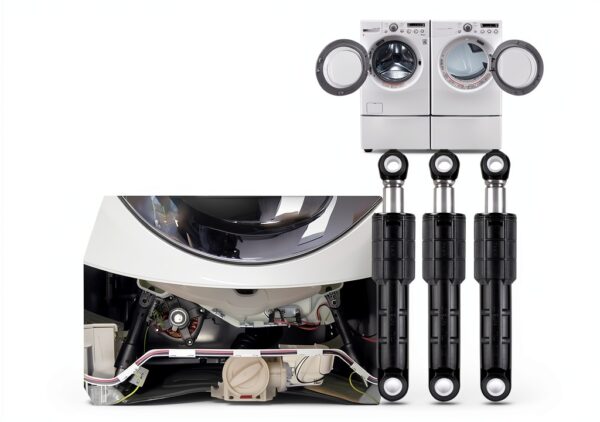 GREALTH Washer Shock Absorber Kit Vibration Dampening LG-3