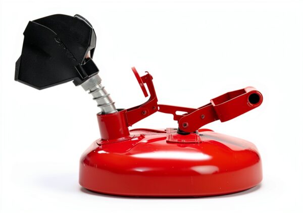 Justrite Gasoline Safety Can Fire Resistant Portable-5