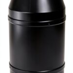 Eagle 55 Gallon Drum Hazardous Material Storage Black-0