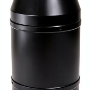 Eagle 55 Gallon Drum Hazardous Material Storage Black-0