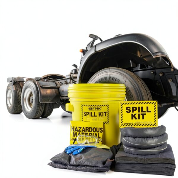 Awarehousefull Spill Kit Absorbent Pads Socks Industrial-6