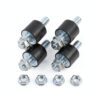 YIEHRNS Rubber Stud Shock Absorber Metal Universal Fit-1