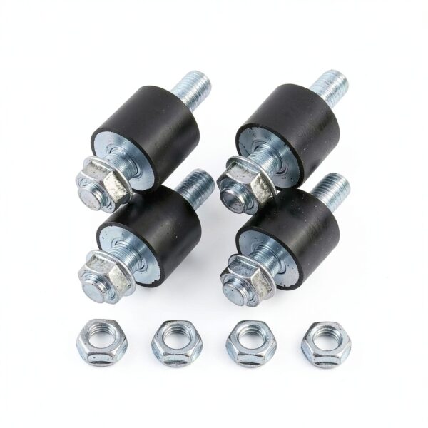 YIEHRNS Rubber Stud Shock Absorber Metal Universal Fit-1
