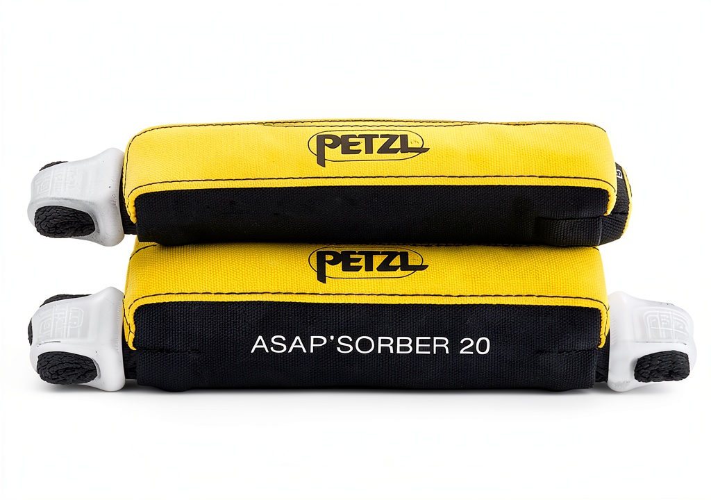 PETZL Asap’sorber shock absorber in use for fall protection