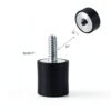 Uxcell Rubber Vibration Mounts M6 Universal Design-1