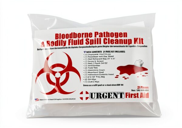 Lab Spill Response Kit BBP Refill USA Made OSHA Compliant-1