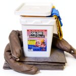 Oil Dri Spill Kit Absorbent Socks Pads Industrial Safety-0