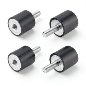 Uxcell Rubber Vibration Mounts M6 Universal Design-0