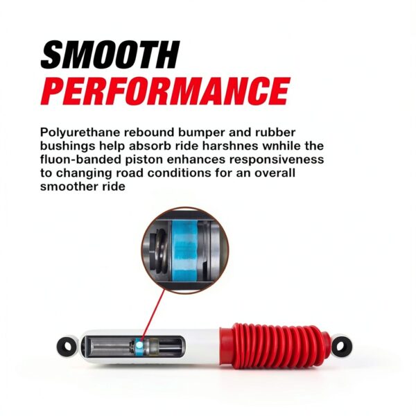 Rancho RS5000X Gas Shock Absorber Front Iron Music-4