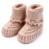 Handcrafted Baby Booties Soft Cotton Infant Booties Style1-2
