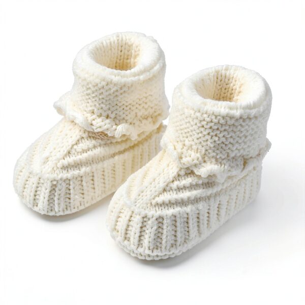 Handcrafted Baby Booties Soft Cotton Infant Booties Style1-6