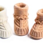 Handcrafted Baby Booties Soft Cotton Infant Booties Style1-0