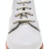 Josmo Leather Infant Walking Shoes White Lace-Up Support-3