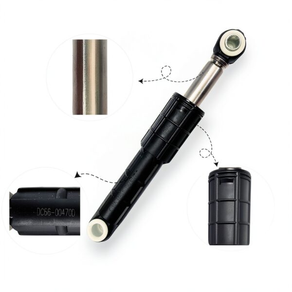 TrenHivSto Van Shock Absorber Alloy Steel Modern Black-2