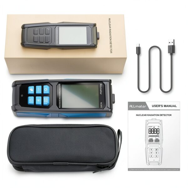 ALLmeter Geiger Counter Radiation Detector Beta Gamma X-ray-6