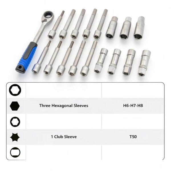 Yuesstloo Shock Absorber Socket Set Professional Auto Repair-1
