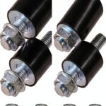 YIEHRNS Rubber Stud Shock Absorber Metal Universal Fit-0