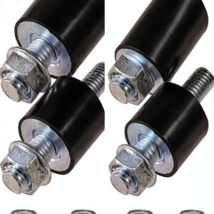 YIEHRNS Rubber Stud Shock Absorber Metal Universal Fit-0