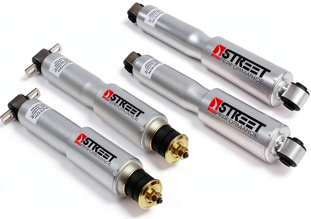 Belltech Shock Absorber installed on a truck rear axle