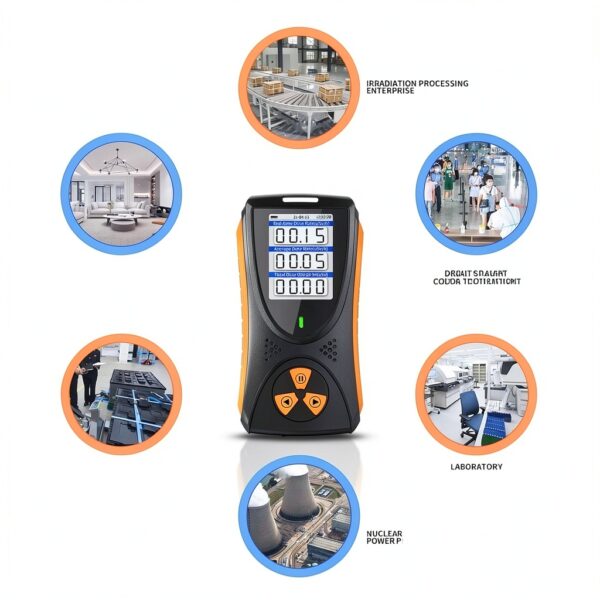 CHNADKS HFS-10 Geiger Counter Radiation Detector Portable-4