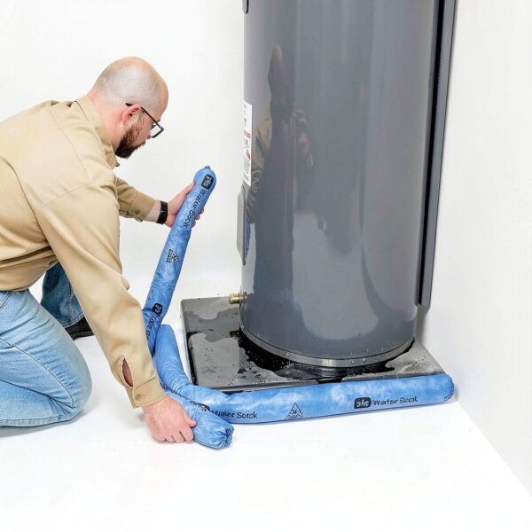 New Pig Water Absorbing Socks Super Polymer Spill Control-4