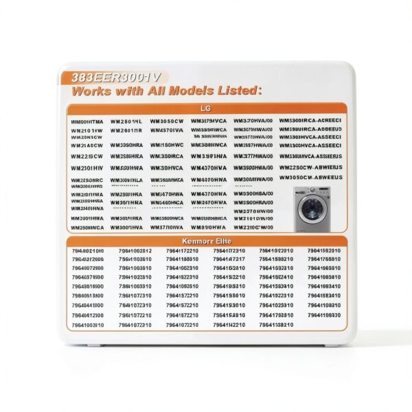 GREALTH Washer Shock Absorber Kit Vibration Dampening LG-5