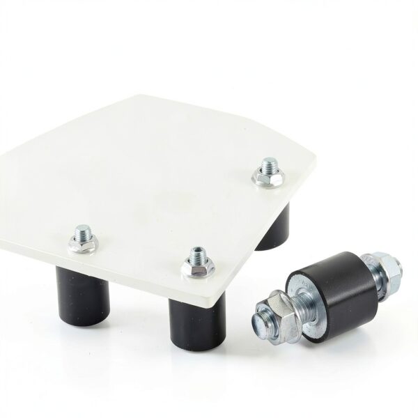 YIEHRNS Rubber Stud Shock Absorber Metal Universal Fit-2