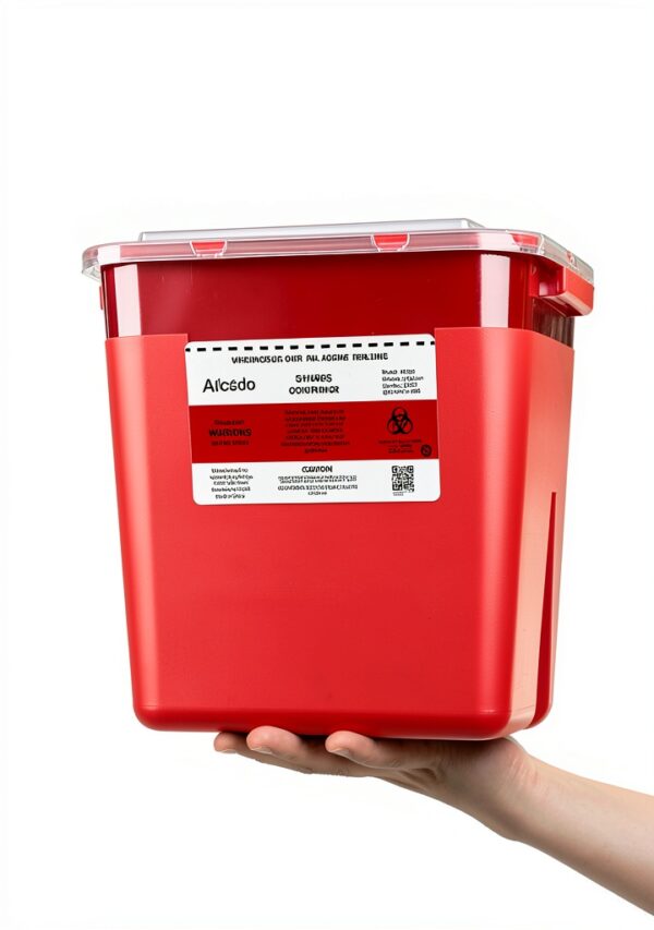 Nature Major Sharps Container Durable Puncture Resistant-5