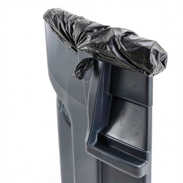 Rubbermaid Commercial Biohazard Waste Container FG265500GRAY-4