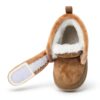 Toddler Slippers Faux Fur Lined Lightweight EVA Sole Kids-2