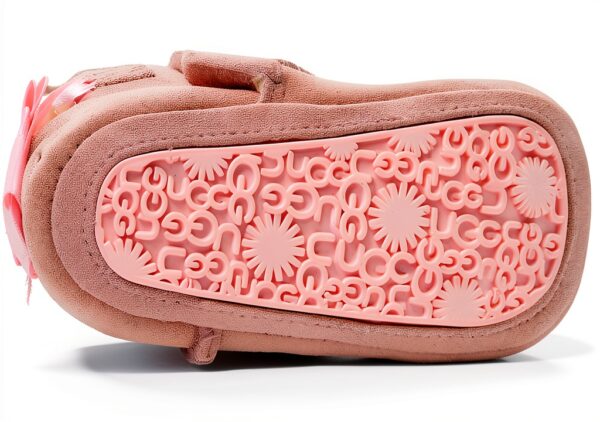 UGG Baby Girls Boots Suede Bow Infant Winter Footwear-2