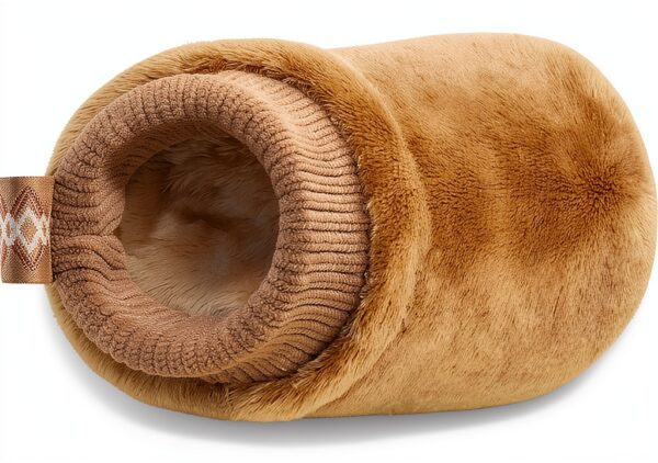 UGG Baby Boots Mustard Seed Recycled Polyester Infant-1