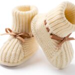 Baby Booties Soft Cotton Infant Shoes Skyblue Classic-0