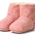 UGG Baby Girls Boots Suede Bow Infant Winter Footwear-0