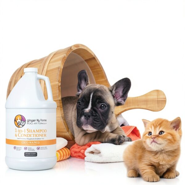 Dog Shampoo Conditioner TNG Worldwide 2in1 Gallon-6