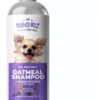 Dog Shampoo Mighty Petz Oatmeal Aloe 16oz-3