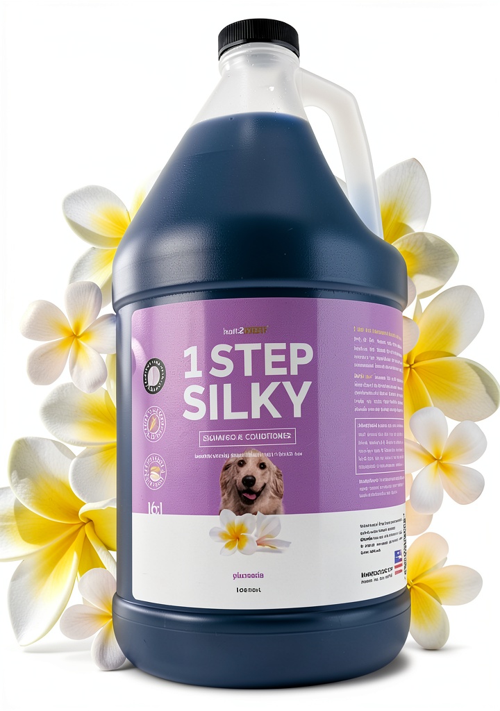 Dog being bathed with Bark2Basics shampoo