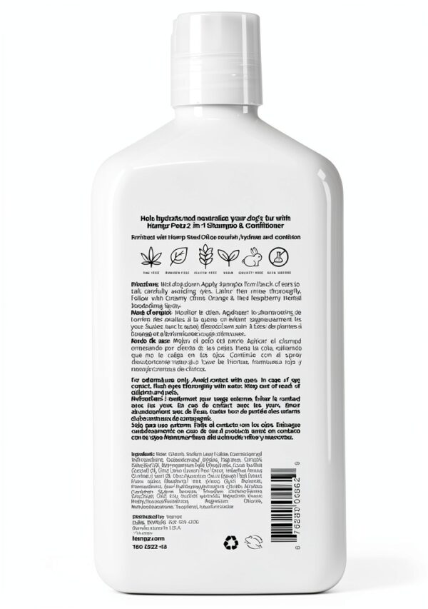 Hempz Petz Creamy Citrus Orange & Red Raspberry 2-in-1-1